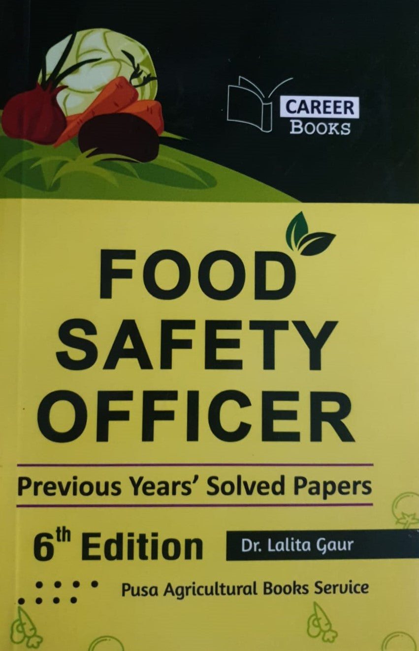 Food Safety Officer 6th Edition 2024 By Dr. Lalita Gaur