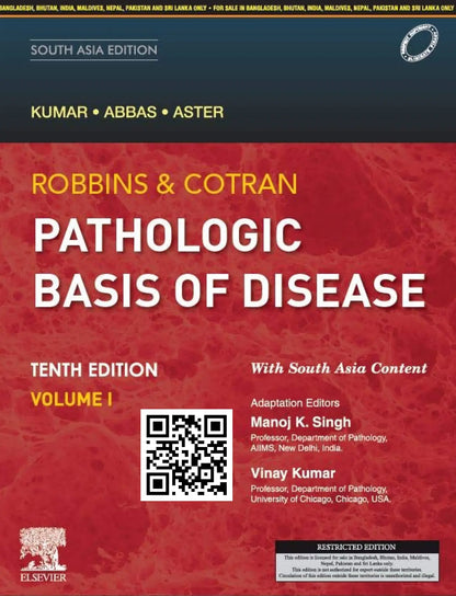 Robbins And Cotran Pathologic Basis Of Disease (Two Vol Set), 10ed South Asia Edition