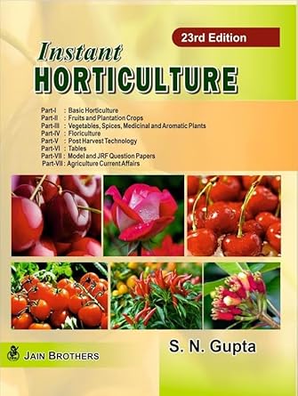 Instant Horticulture - 23rd Edition by S N Gupta