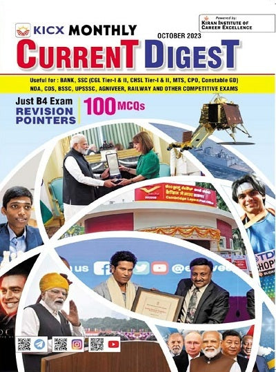 KICX Monthly Current Digest October 2023 (English Medium) (4465)